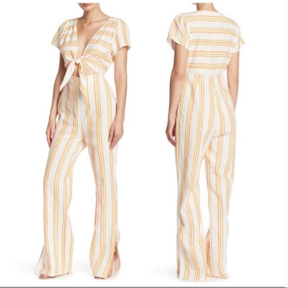 Kendal and Kylie striped cutout jumpsuit - Picture 2 of 8